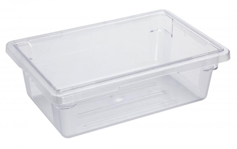 12" x 18" x 6" Polycarbonate Rectangular Clear Food Storage Container